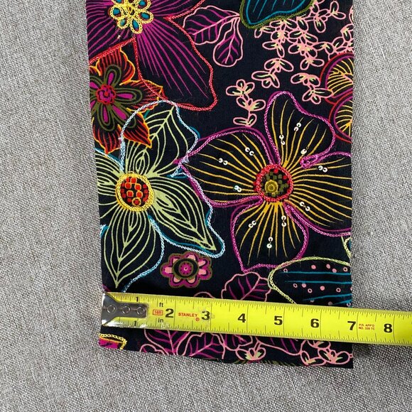 Vintage Coldwater Creek Button Up Shirt Top Women's XL Multicolor Floral VTG - Picture 12 of 12